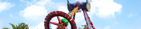 pendulum ride frisbee  by Jinma Rides_Golden Horse