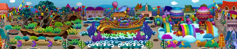 4D dark ride by Jinma Rides_Golden Horse